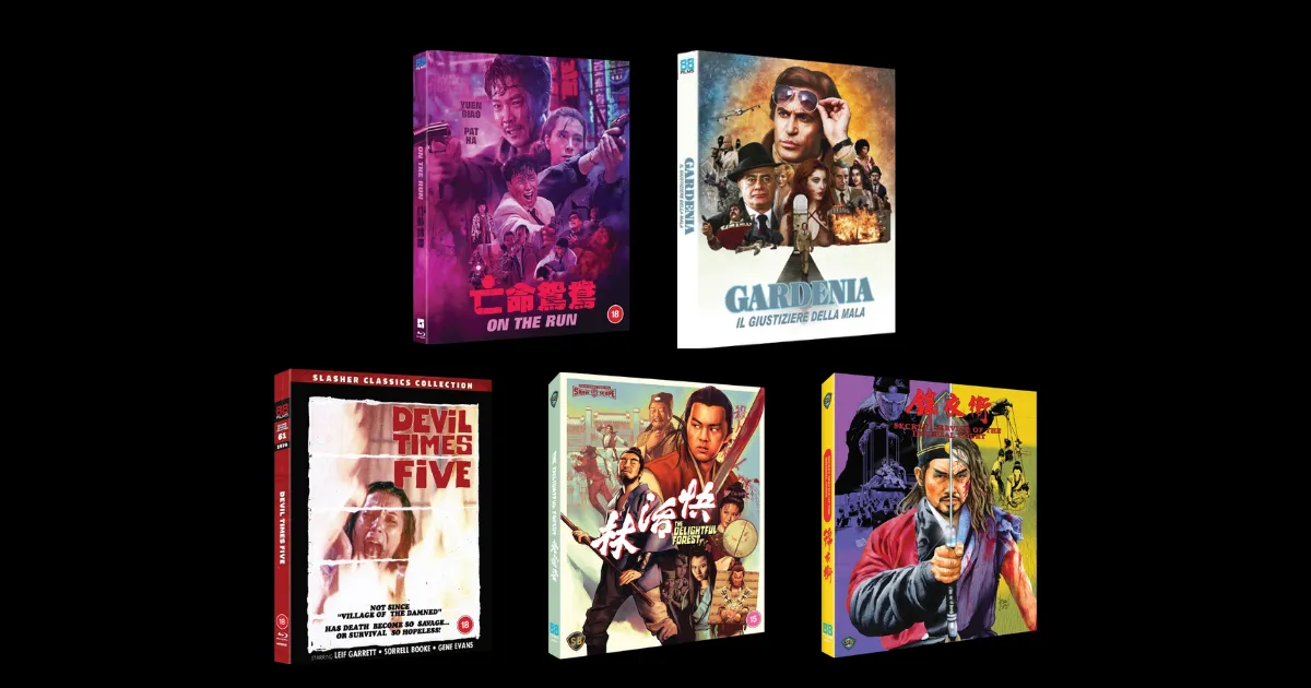 88 Films January Blu-ray Releases Revealed: On the Run, Devil Times Five, and More