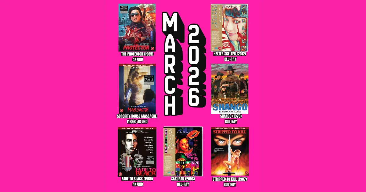 88 Films March releases announced