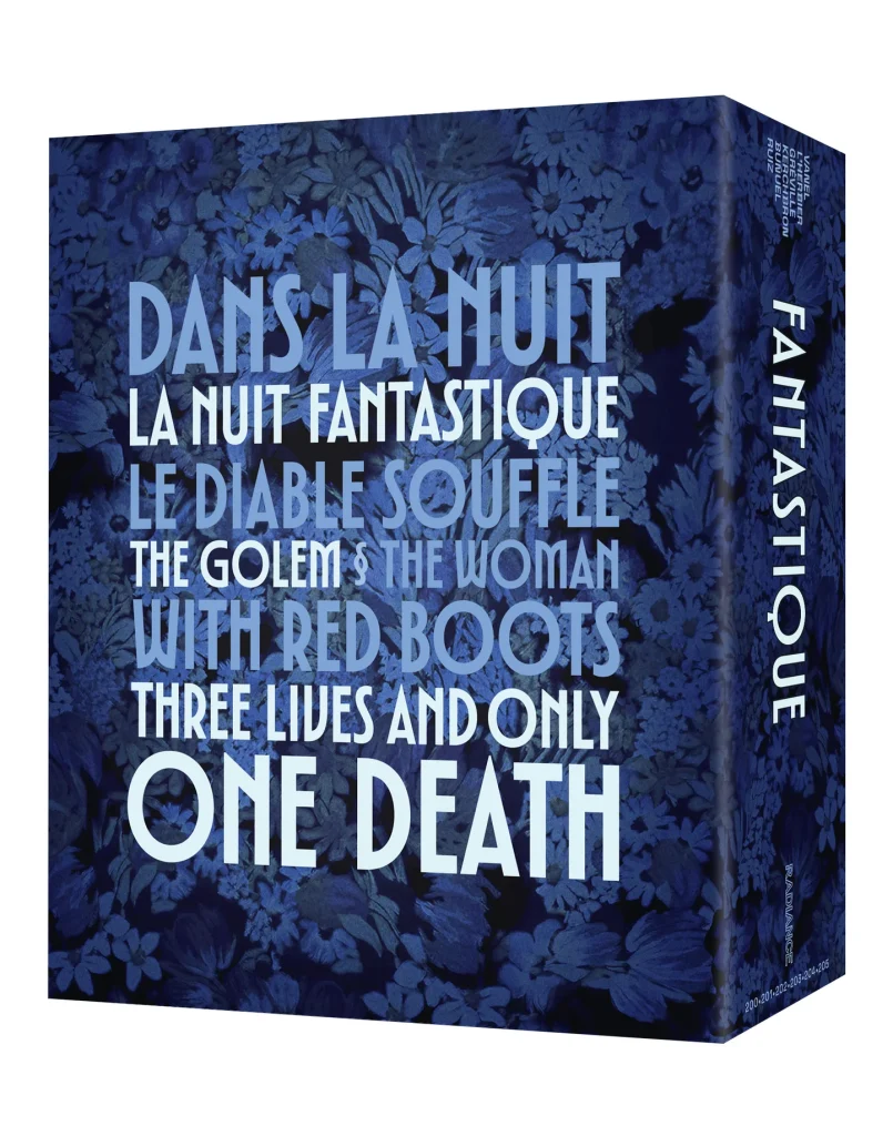 Fantastique- The Dreams and Nightmares of French Cinema Blu-ray Box Set Back Cover