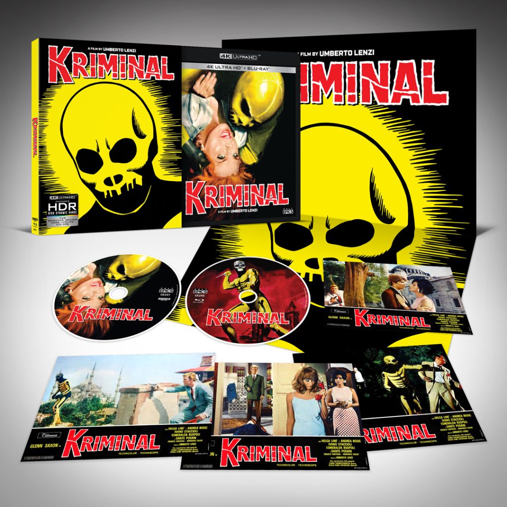 Kriminal 4K UHD Cult Epics Website Excusive Edition