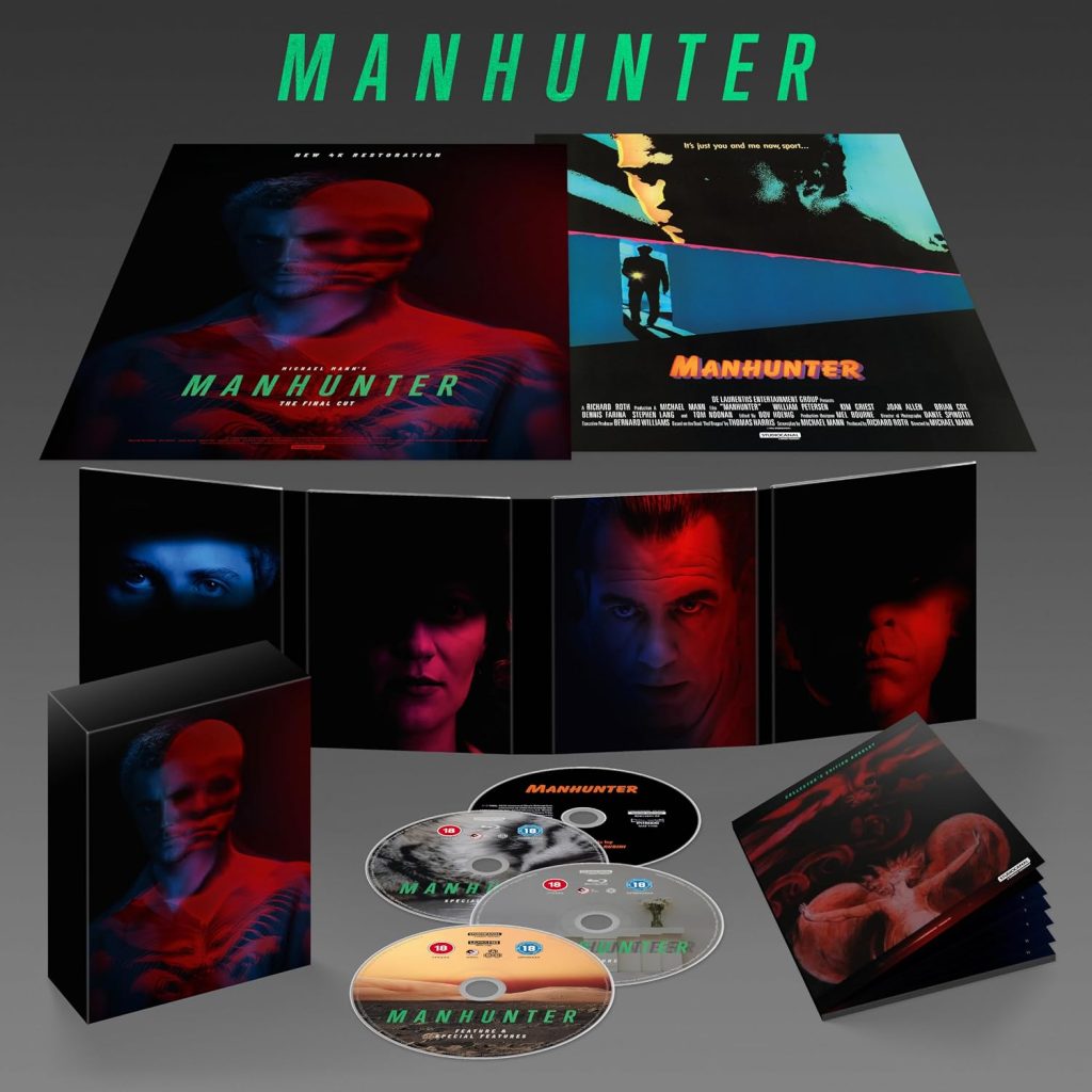 Manhunter: The Final Cut 4K UHD Packaging and Extras