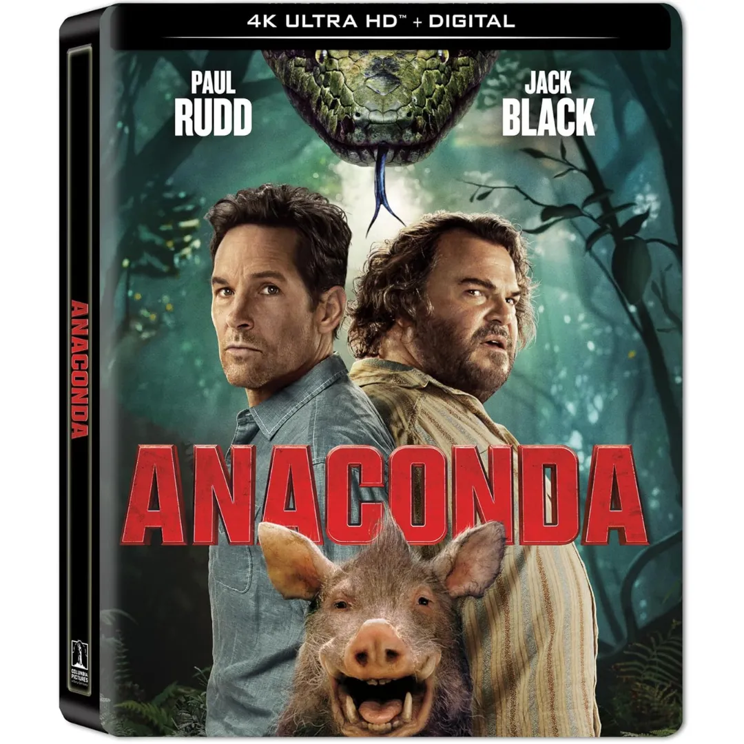 Anaconda (2025) Arrives on 4K UHD Steelbook this March from Sony Pictures
