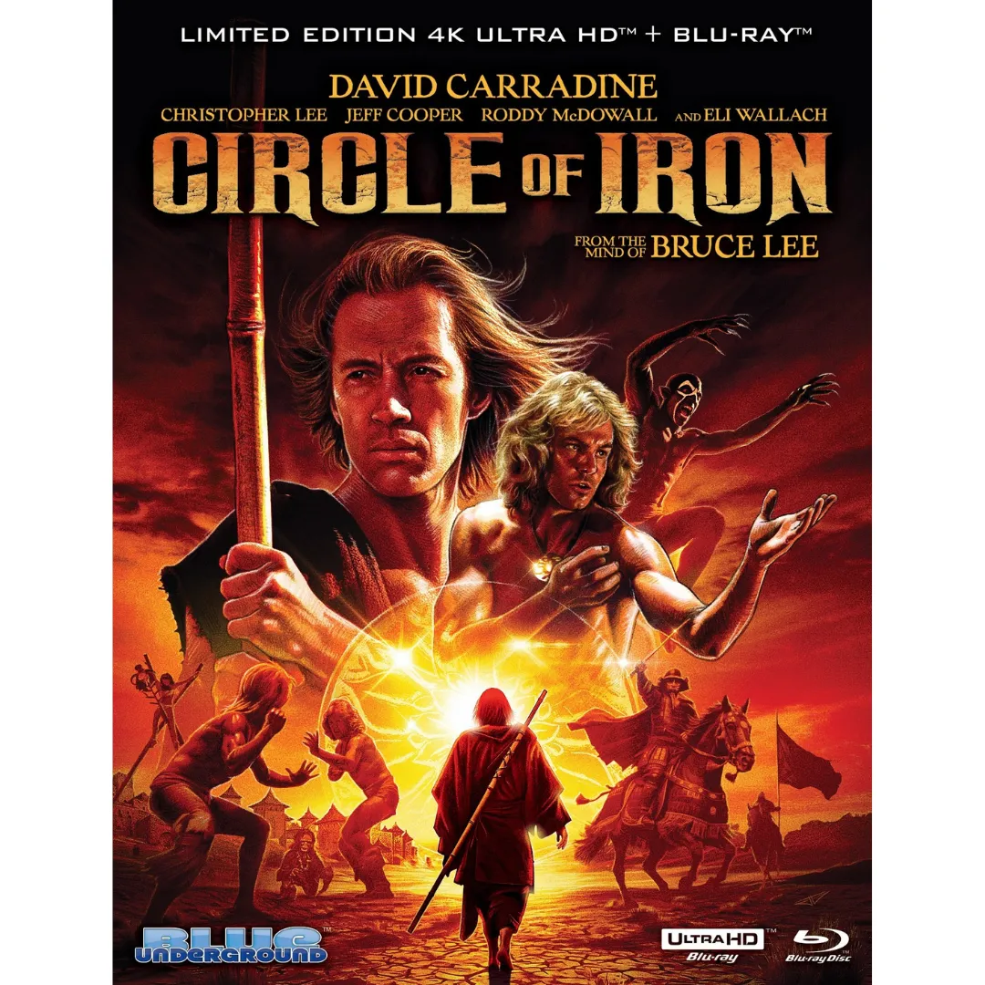 Circle of Iron (1978) Coming to 4K UHD from Blue Underground in 2026