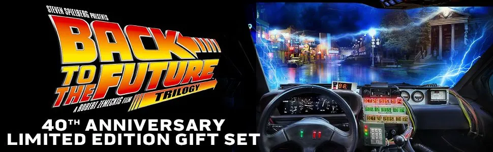 Back To The Future 40th Anniversary 4K Trilogy SteelBook Gift Set Arrives Oct. 14