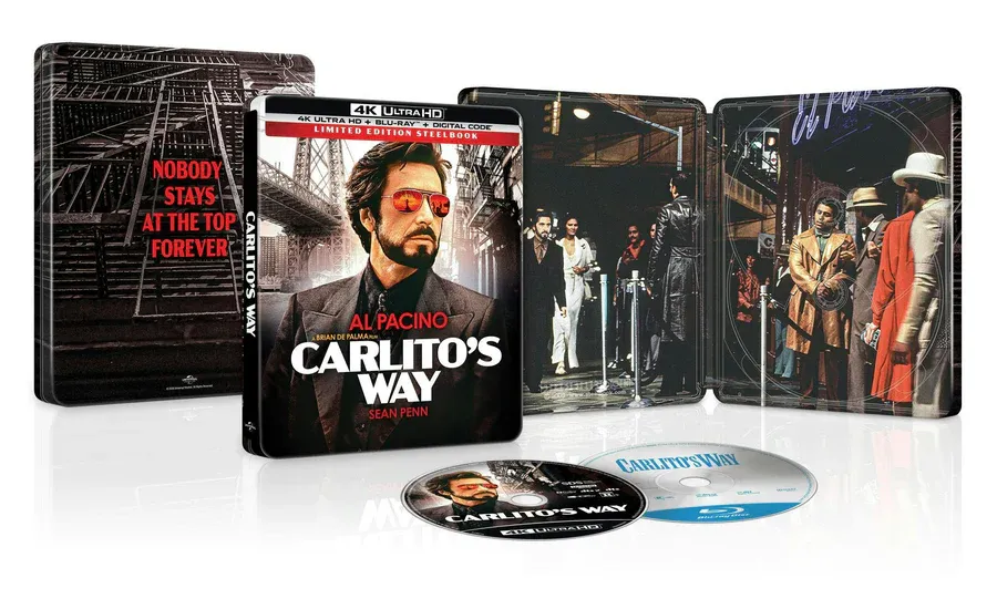 Carlito's Way (1993) 4K UHD SteelBook Edition Announced by Universal