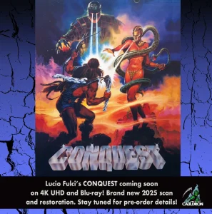 Conquest (1983) 4K Blu-ray Announced by Cauldron Films