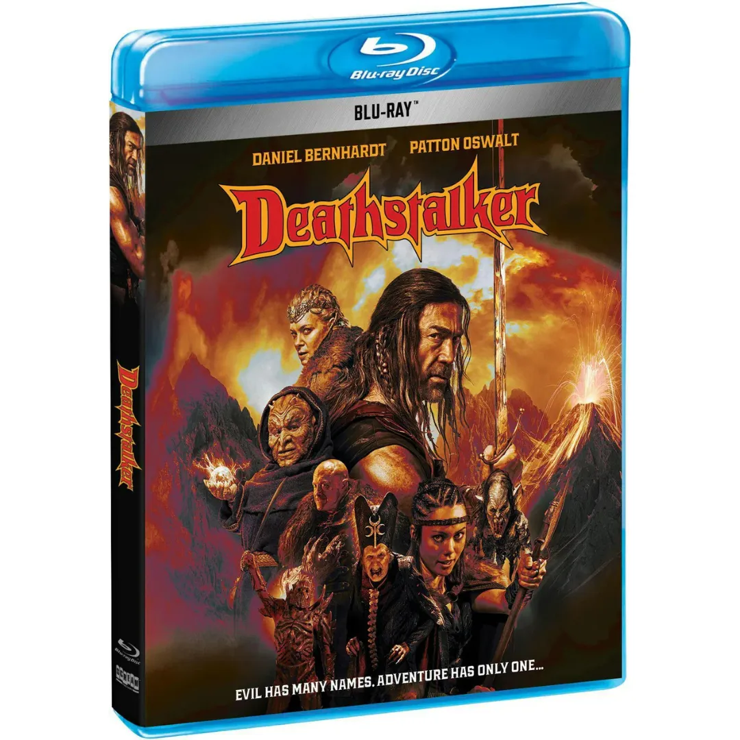 Deathstalker’s 2025 remake gets a feature-loaded Blu-ray from Scream Factory