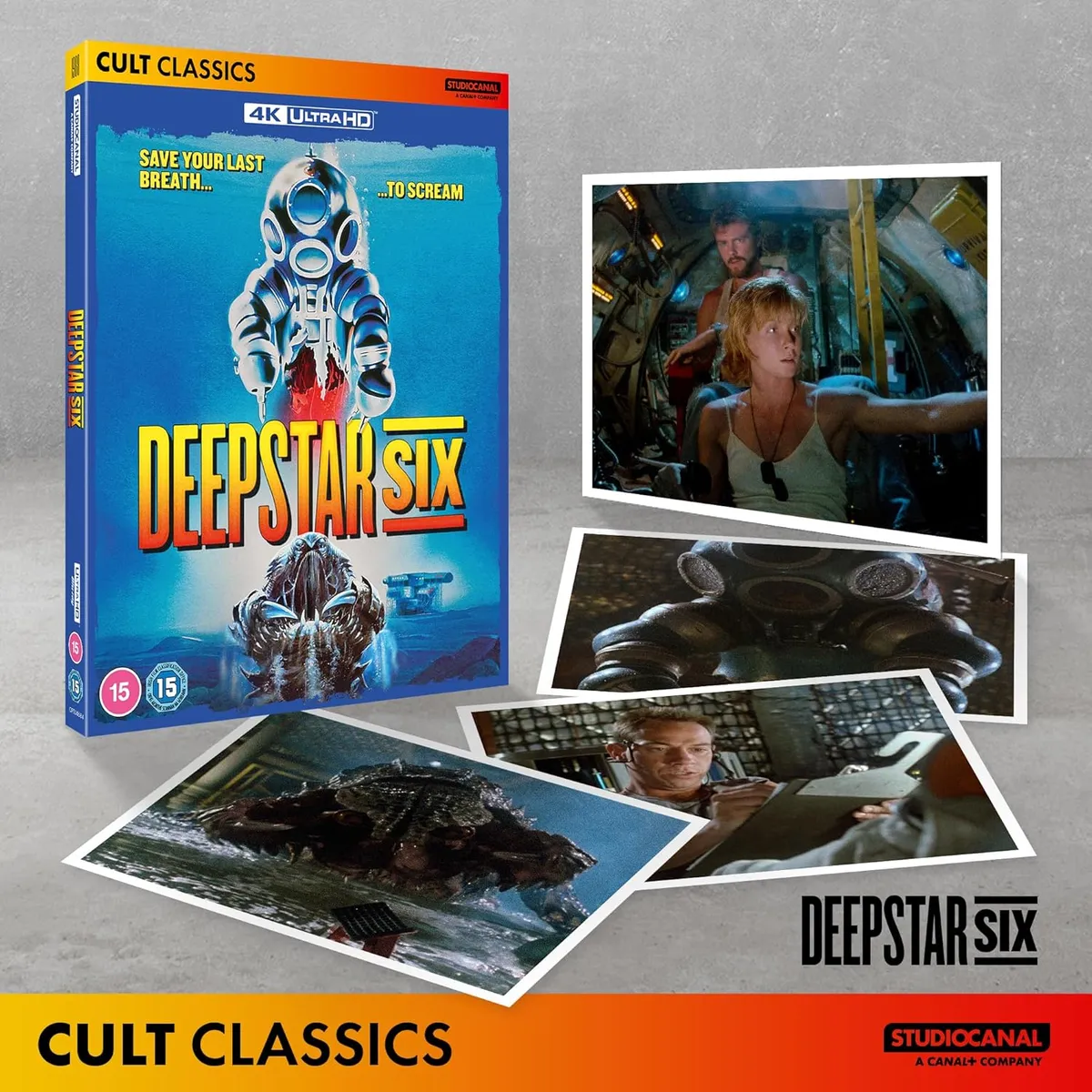 DeepStar Six (1989) Arrives on 4K UHD and Blu-ray from STUDIOCANAL in June