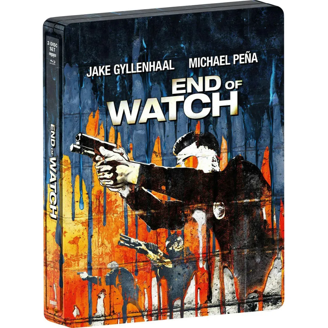 End of Watch (2012) Limited Edition 4K Steelbook + Blu-ray Announced by Shout! Studios