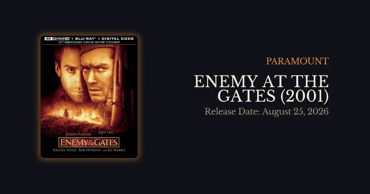 Enemy at the Gates Gets a New 4K Restoration From Paramount for Its 25th Anniversary