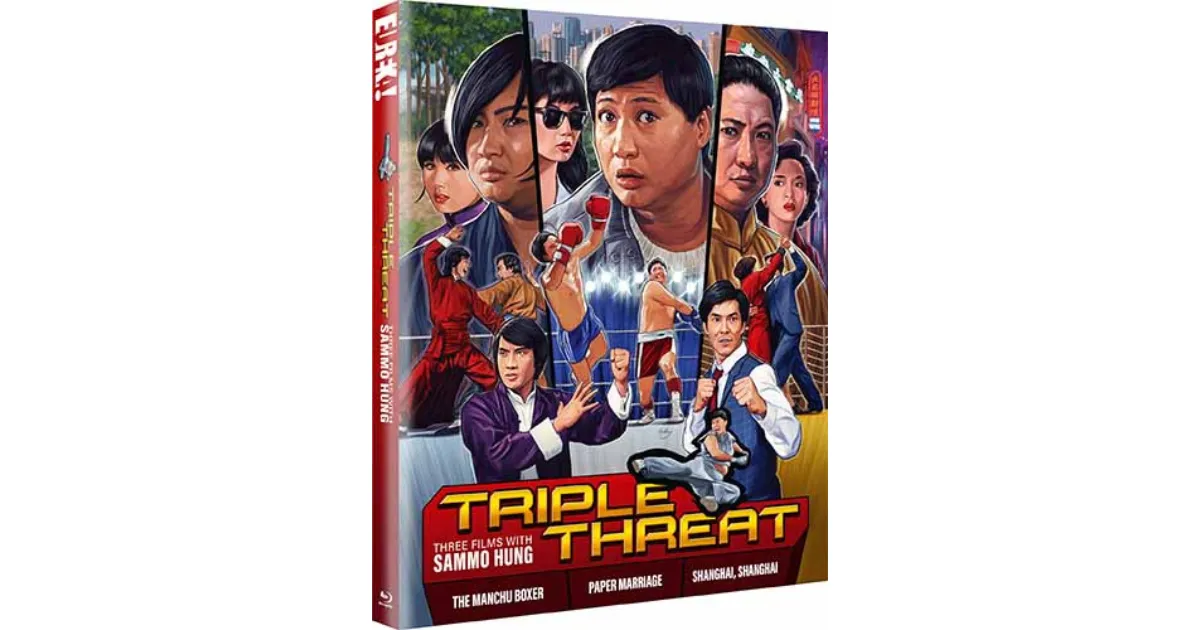 Eureka to Release Triple Threat: Three Films With Sammo Hung Blu-ray in December 2025