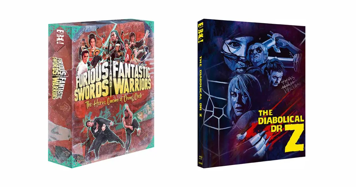 Furious Swords and The Diabolical Dr Z Blu-rays Out Now From Eureka Entertainment