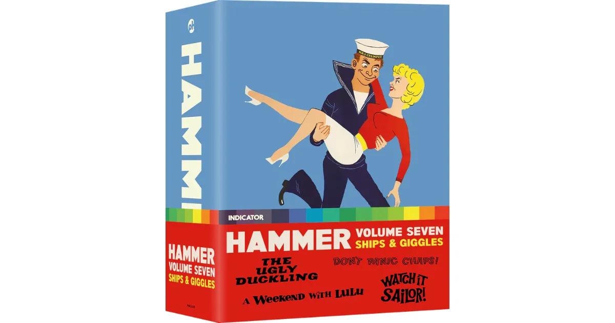 Hammer Volume Seven: Ships & Giggles Blu-ray Box Set Arrives in May from INDICATOR