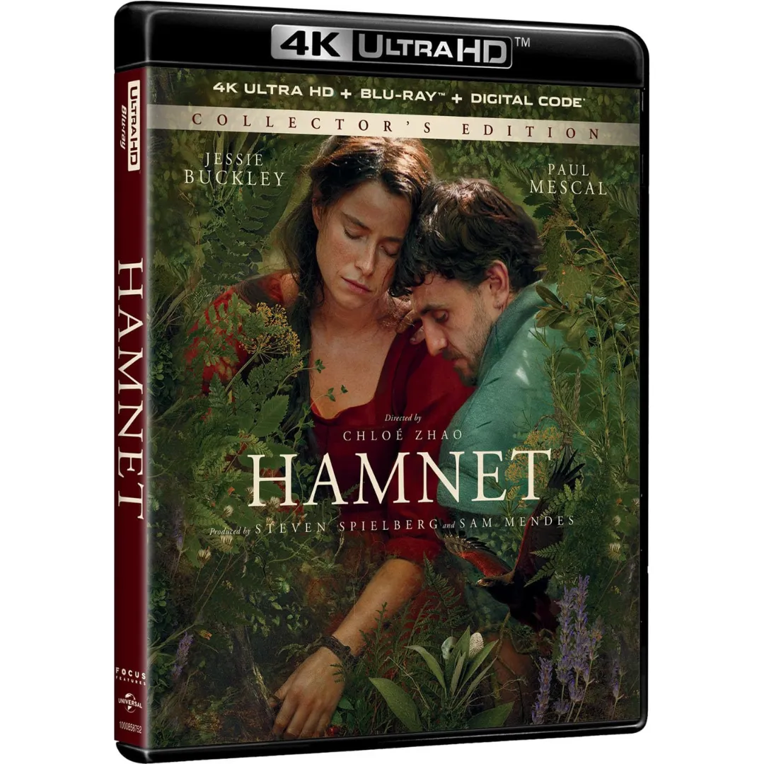 Hamnet (2025) coming to 4K UHD, Blu-ray and DVD from Universal Studios Home Entertainment