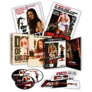 Day of the Woman: I Spit On Your Grave + I Spit On Your Grave: Déjà Vu Collector’s Edition Announced by Umbrella Entertainment