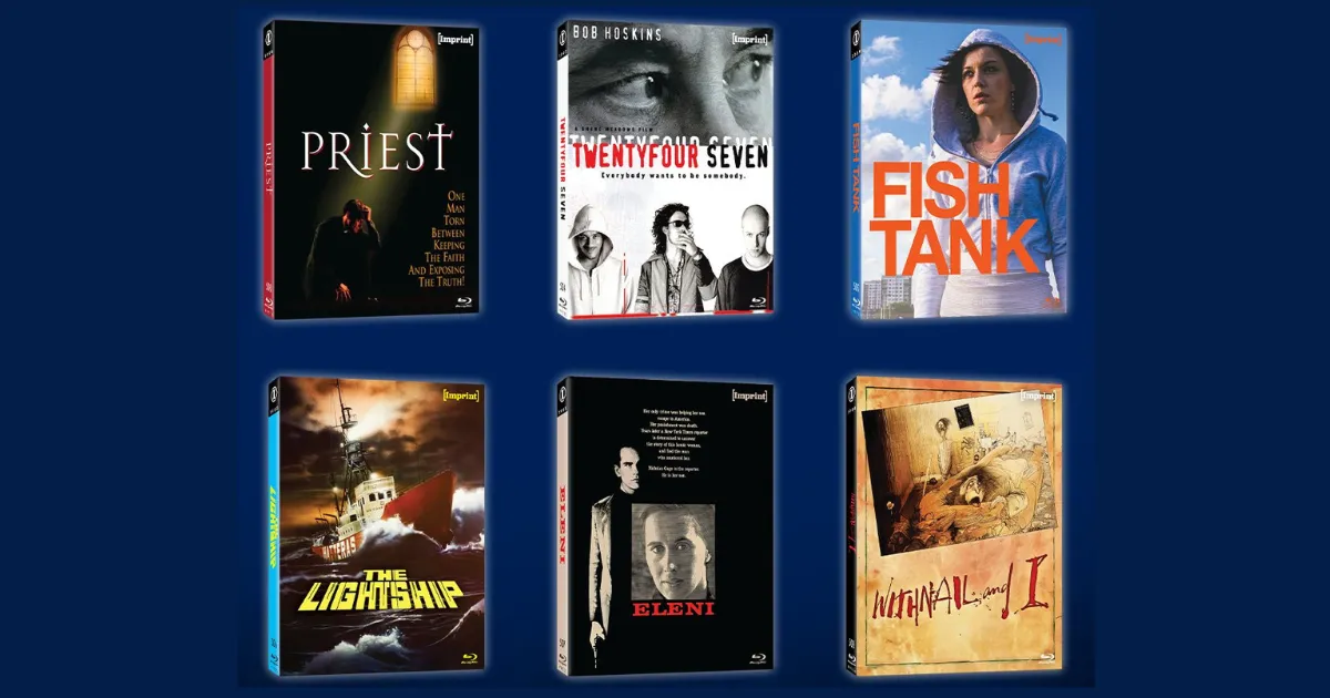 Imprint Films November 2025 Blu-ray Releases: Withnail and I, Fish Tank, The Lightship and More
