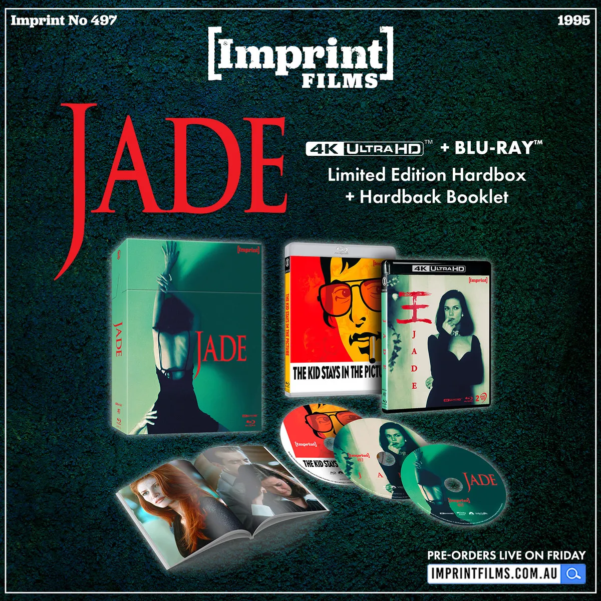 William Friedkin’s Jade (1995) Heads to 4K UHD With Limited 3-Disc Imprint Films Release