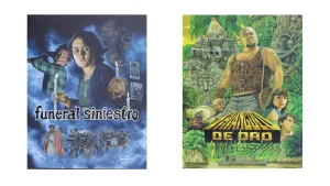 New Label Petroglyph Media Debuts with Jairo Pinilla Double Feature Blu-ray including 'Funeral Siniestro' & 'Triángulo De Oro'