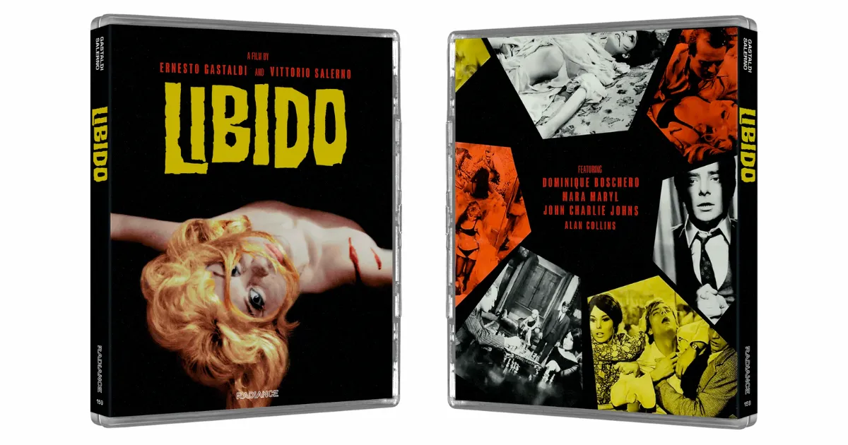 Ernesto Gastaldi’s Libido Comes to Blu-ray from Radiance Films This February
