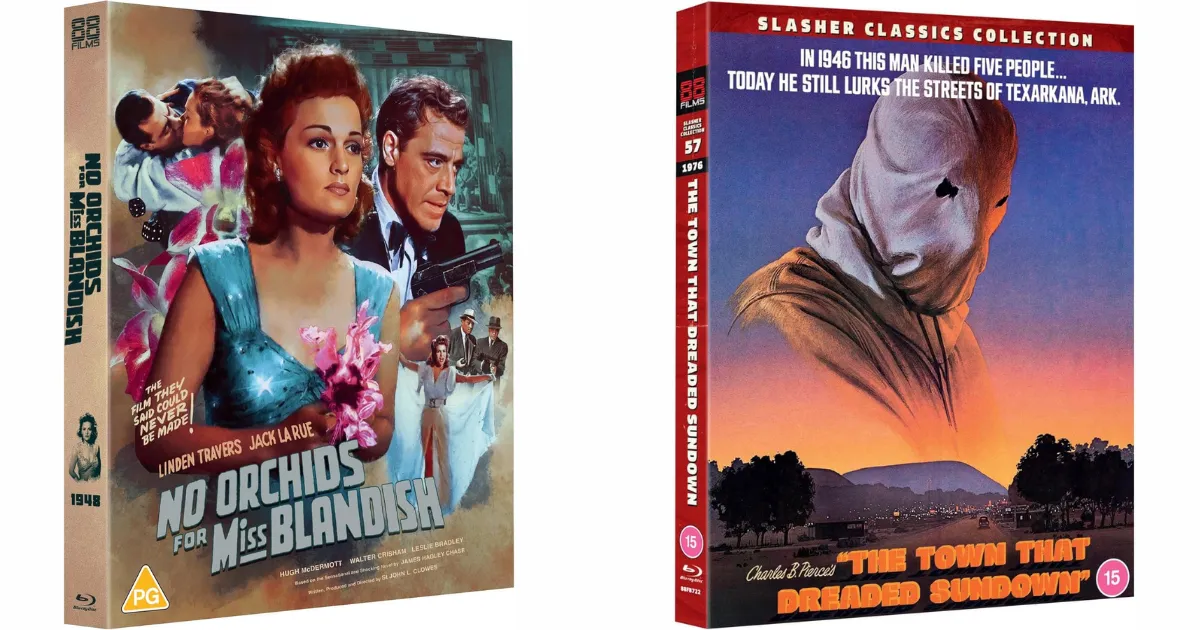 No Orchids for Miss Blandish and The Town That Dreaded Sundown out now on Blu-ray from 88 Films