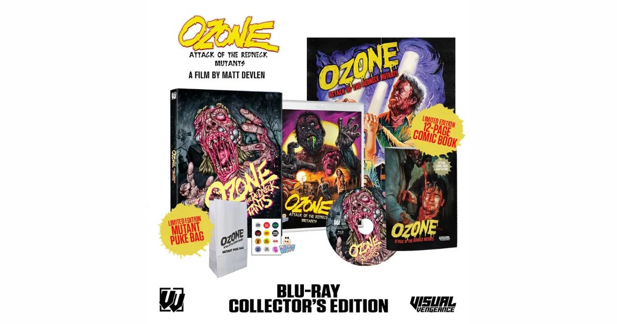 Ozone: Attack of the Redneck Mutants Blu-ray from Visual Vengeance Arrives January 2026
