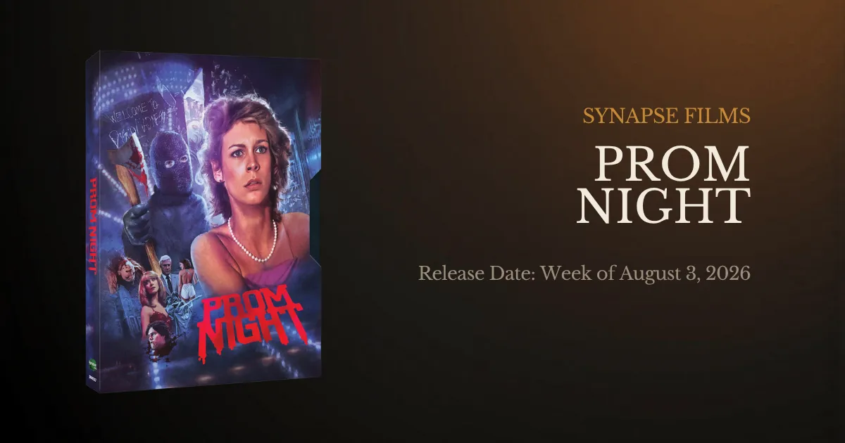 Synapse Films Brings Prom Night (1980) to 4K UHD With a World-Premiere Dolby Vision Restoration