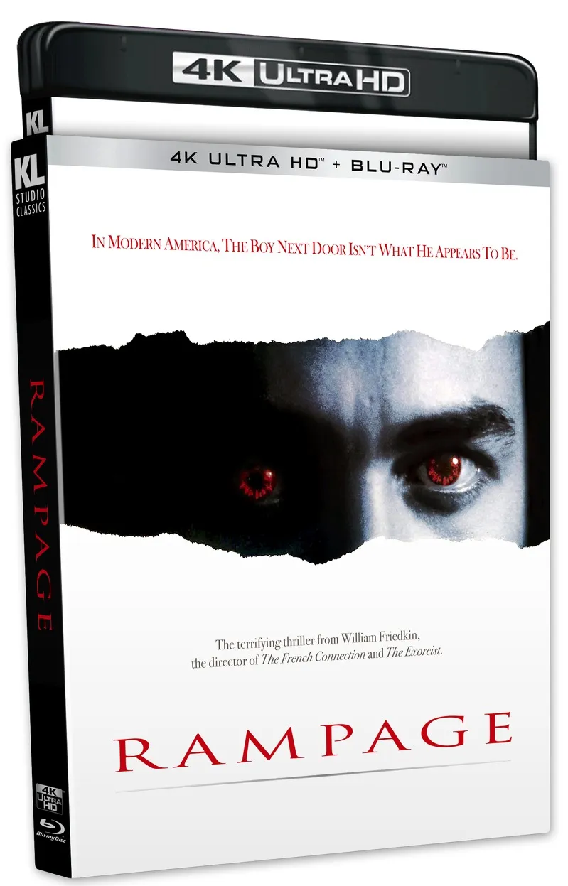 Rampage (1987/1992) 4K UHD & Blu-ray Coming Oct. 21
