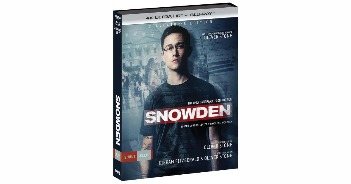 Snowden Collector’s Edition 4K Blu-ray Arrives from Shout! Studios This November