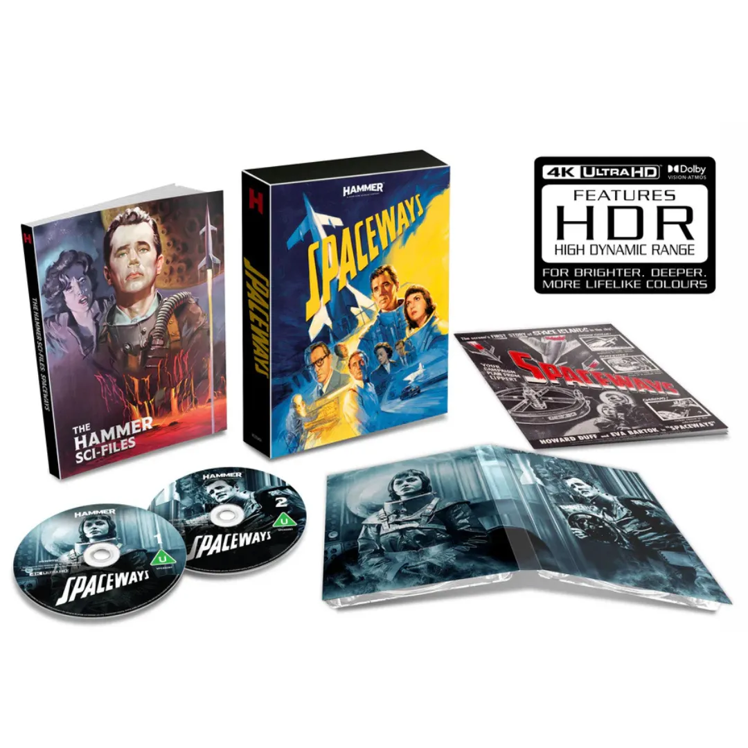 Spaceways (1953) Coming to 4K UHD and Blu-ray in March from Hammer Films