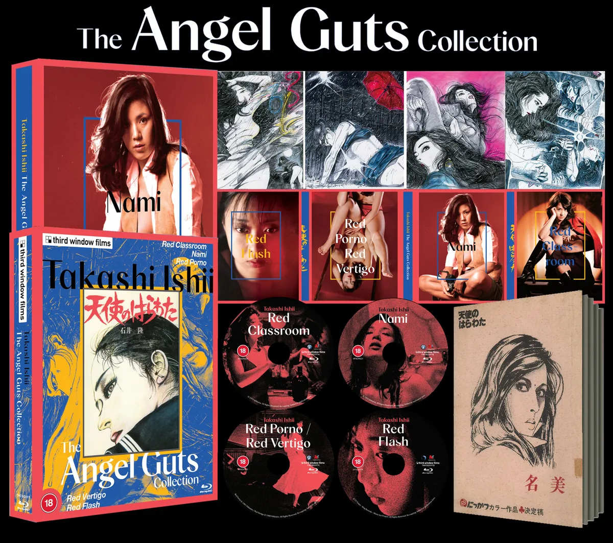 Third Window Films is releasing The Angel Guts Collection on Blu-ray