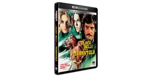 The Black Belly of the Tarantula (1972) 4K UHD Limited Edition from Celluloid Dreams arrives in May