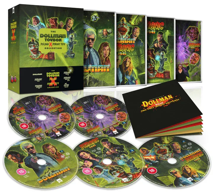 The Dollman Toybox: Dollman X Demonic Toys Collection Blu-ray Releases This October