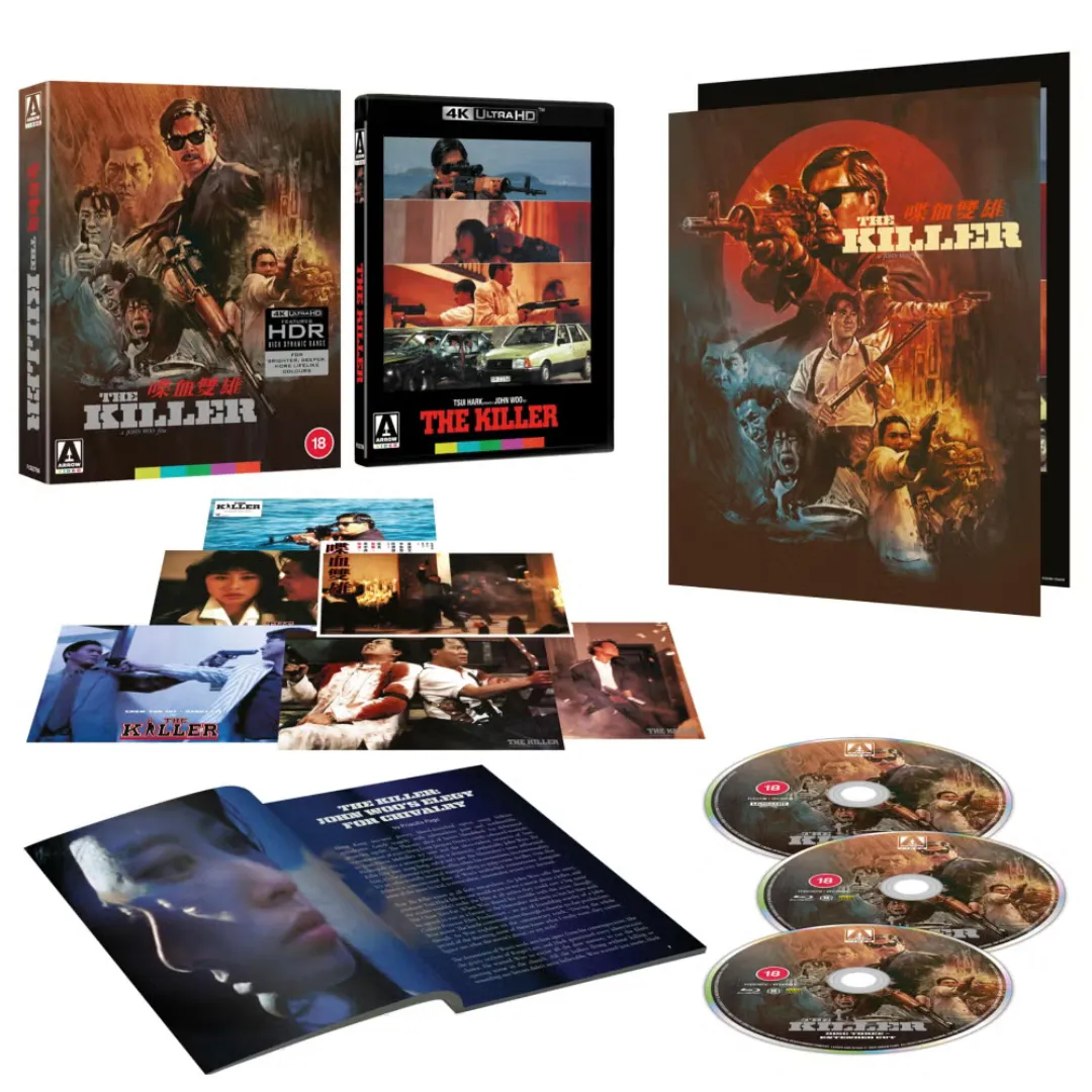 The Killer (1989) 4K UHD and Blu-ray Coming in April from Arrow Video