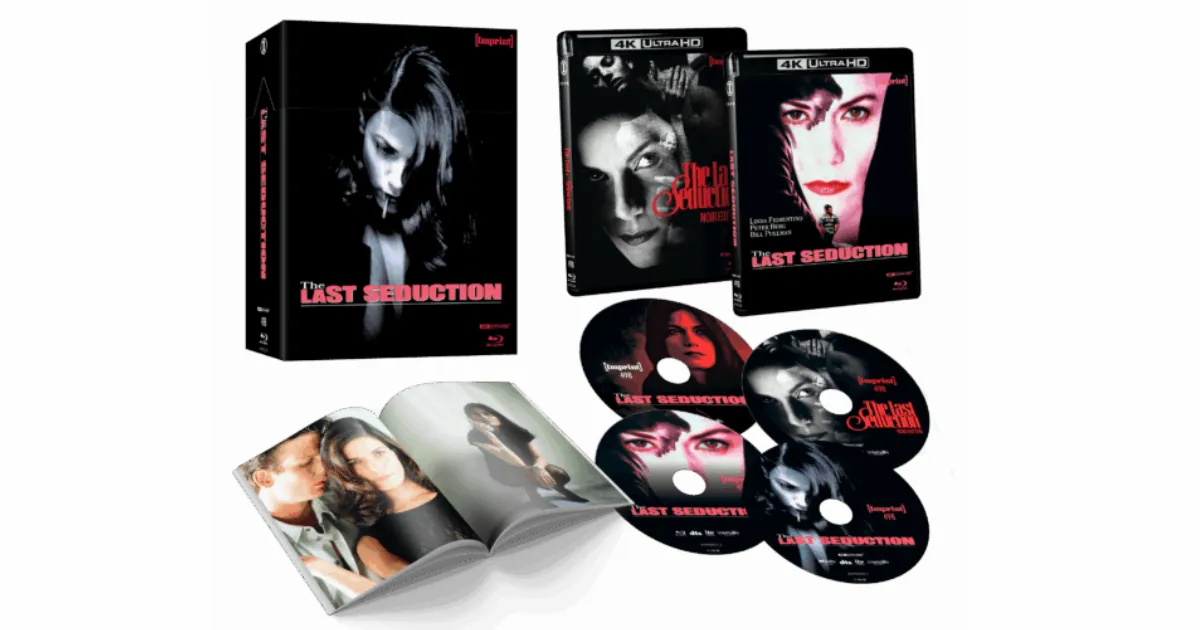 The Last Seduction (1994) 4K UHD Blu-ray Releases Nov. 26, 2025 from Imprint Films