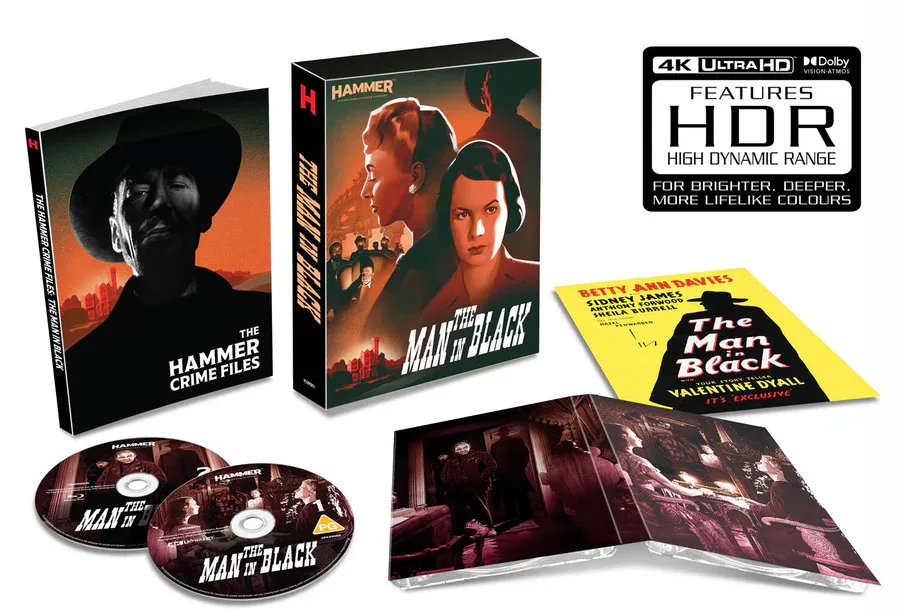 Hammer Films' 'The Man in Black' Gets 4K UHD Limited Collector's Edition Release