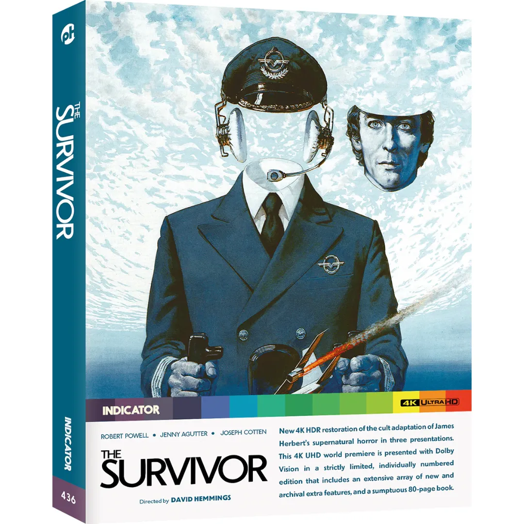 The Survivor (1981) arrives on 4K UHD for the first time in March from Indicator