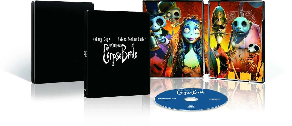 Corpse Bride' 4K UHD: Warner Bros. Releases Standard and Steelbook Editions for 20th Anniversary