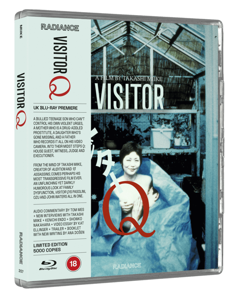 Visitor Q Blu-ray from Radiance Films
