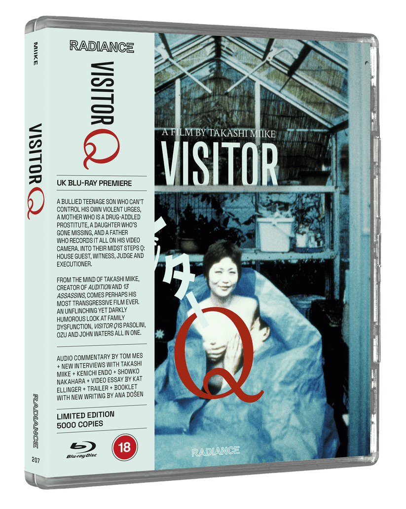 Visitor Q Blu-ray from Radiance Films
