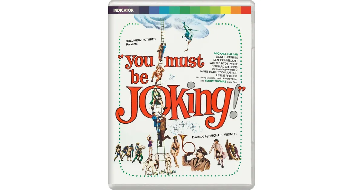 You Must Be Joking! (1965) Blu-ray Announced by Indicator
