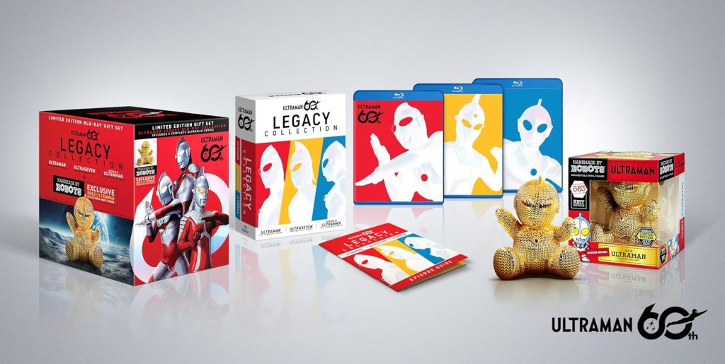 Everything included in the Ultraman Legacy Collection