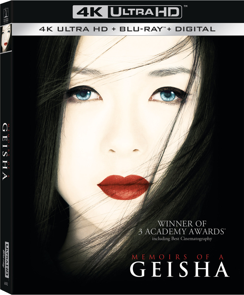 Memoirs of a Geisha 4K UHD from Sony Pictures Home Entertainment