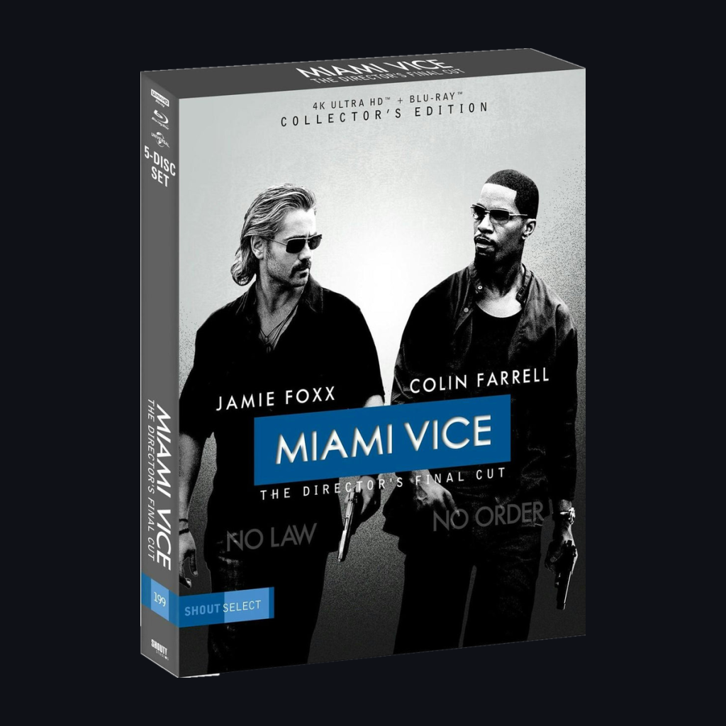 Miami Vice: The Director's Cut Final Cut 4K UHD from Shout Studios