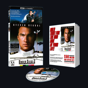 Under Siege 2: Dark Territory Limited Edition 4K UHD 4K UHD cover art from Arrow Video